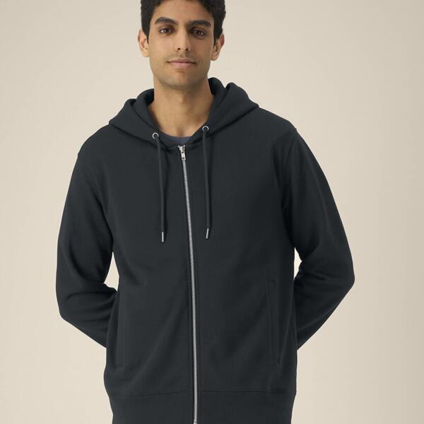 Astor - Der Unisex-Zip-Hoodie aus Baumwolle-TENCEL™ Modal Miniaturansicht